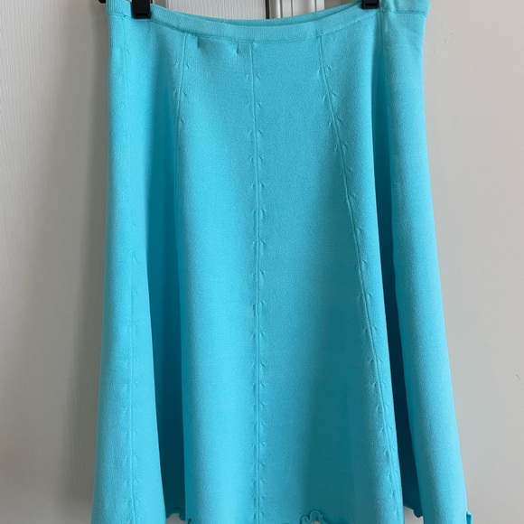 Grace Dane Lewis Turquoise Skirt size M NWT - Picture 5 of 5